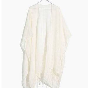 MADEWELL Beach Cape Scarf in Lighthouse